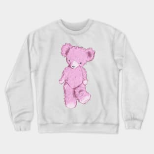 Pink Teddy Bear Crewneck Sweatshirt